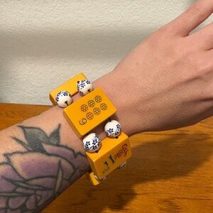 Mahjong Tile Bracelet